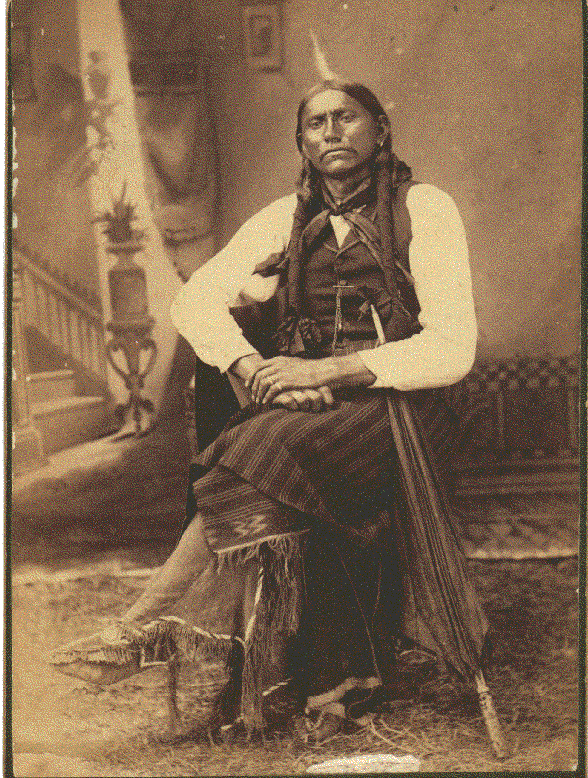 Quanah Parker, unico capo risconosciuto da tutti i Comanche