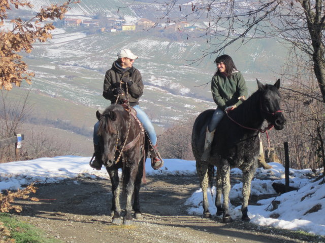Sacha con Doc e Jessica con Macho: prima uscita 2013