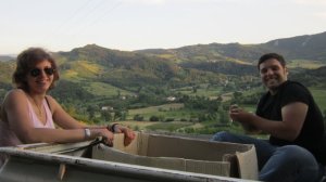 Sacha e Riccardo in pausa: i recinti sono finiti