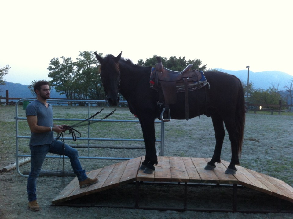 Tra il vecchio Doc e il giovane Davide, non si sa chi si curi di meno del ponte...